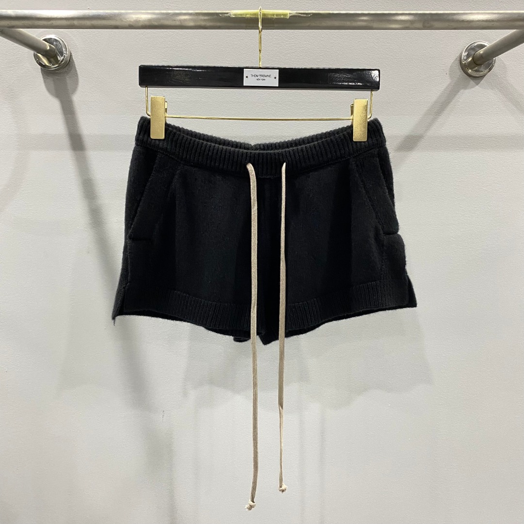 Rick Owens Shorts Knitted Pants  - DopestKickz