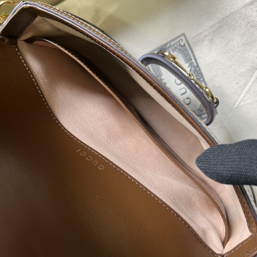 Gucci Horsebit 1955 Mini Bag (21.5x 12.5x 3cm) - DopestKickz