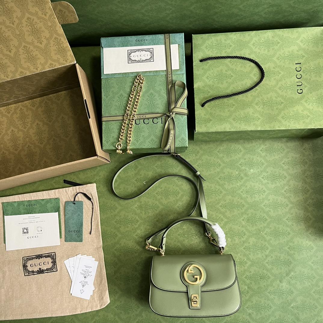 Gucci Blondie Top-Handle Bag(23-15-11cm) - DopestKickz