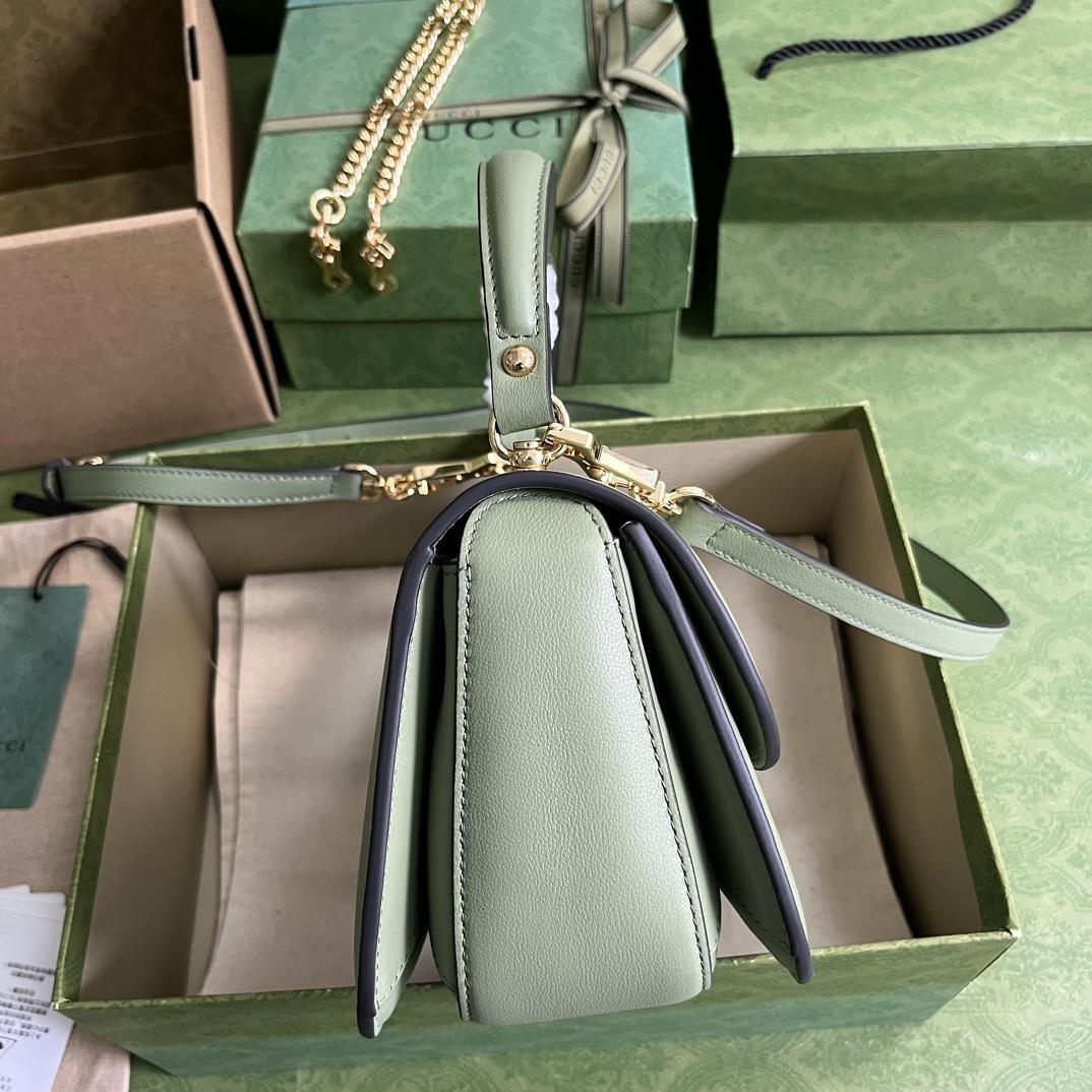 Gucci Blondie Top-Handle Bag(23-15-11cm) - DopestKickz
