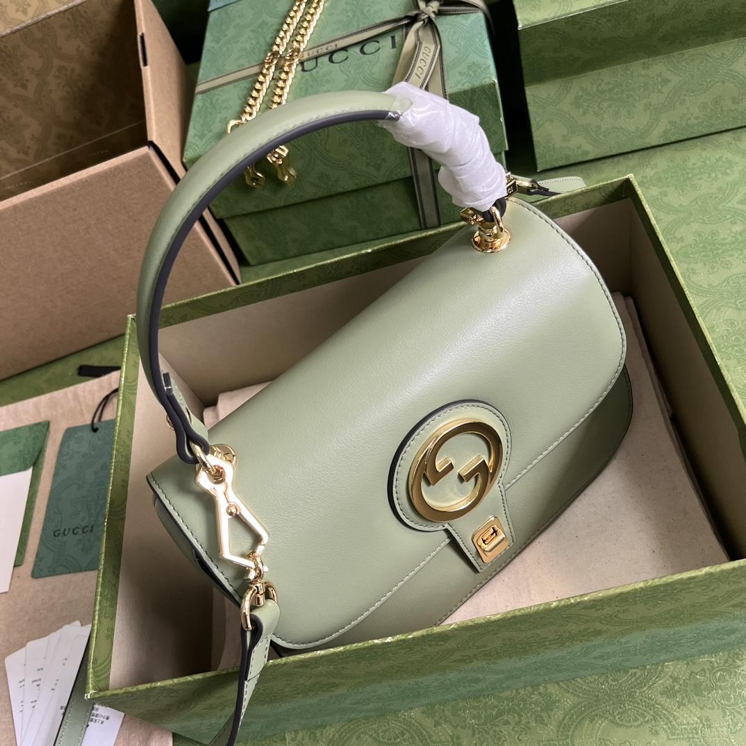 Gucci Blondie Top-Handle Bag(23-15-11cm) - DopestKickz