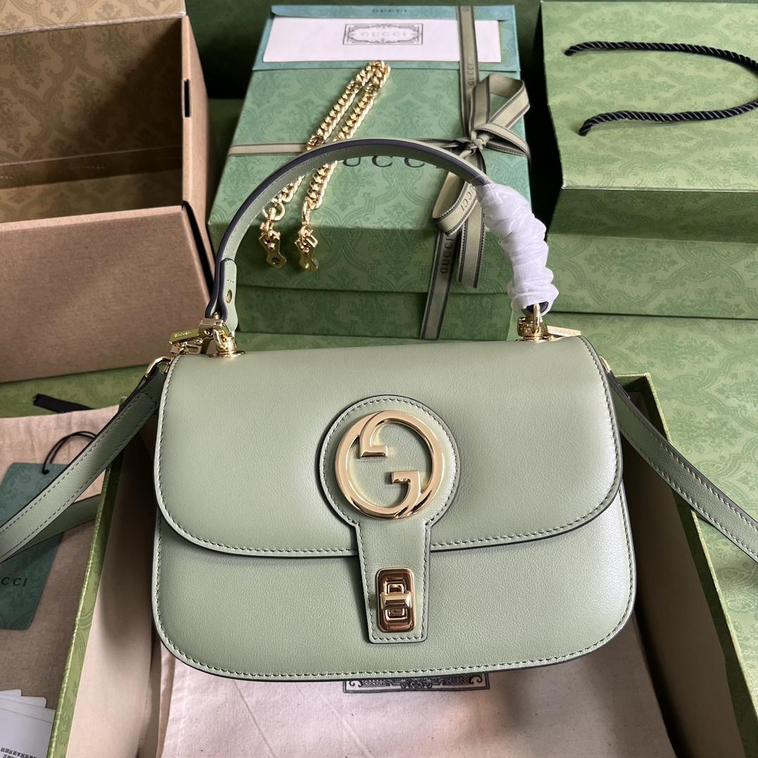 Gucci Blondie Top-Handle Bag(23-15-11cm) - DopestKickz