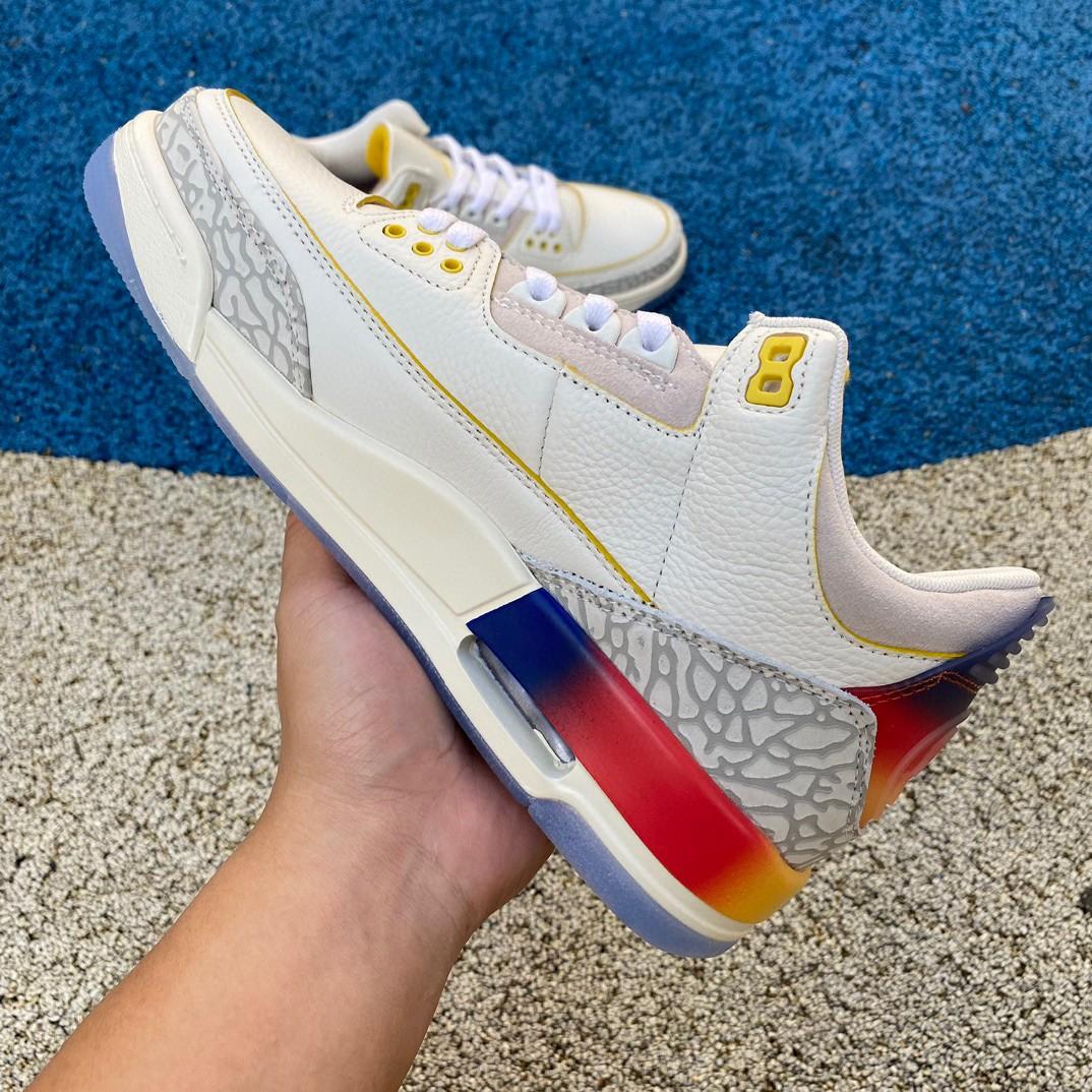 J Balvin x Air Jordan 3  Basketball Shoes   FN0344-901 - DopestKickz