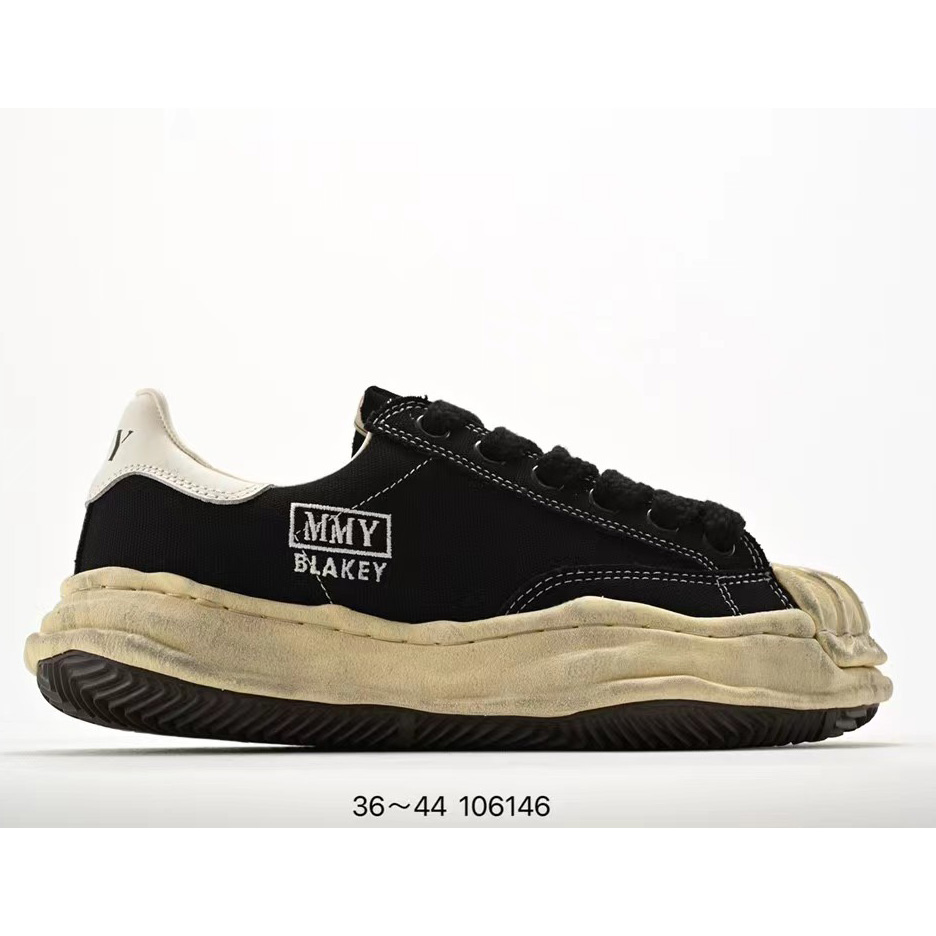Maison Mihara Yasuhiro Original Sole Canvas Low Sneakers - DopestKickz