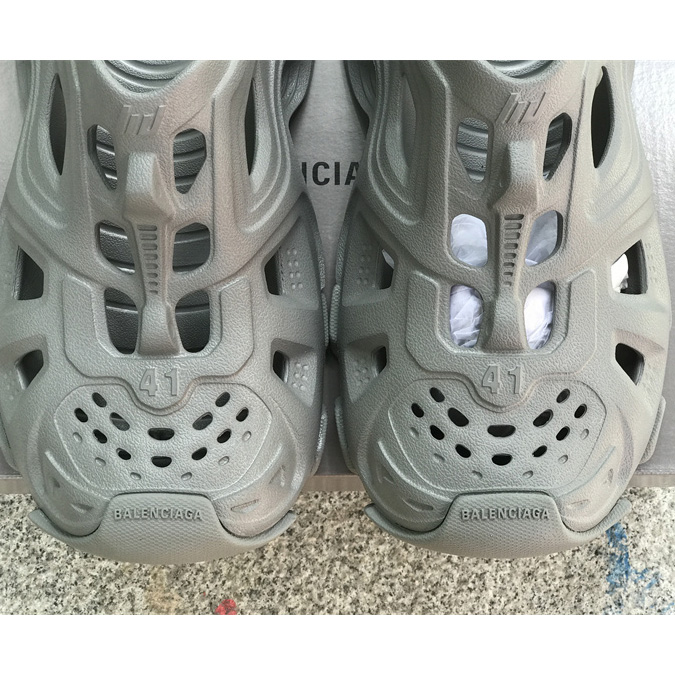 Balenciaga HD Mule In Grey  - DopestKickz