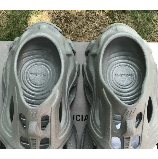 Balenciaga HD Mule In Grey  - DopestKickz