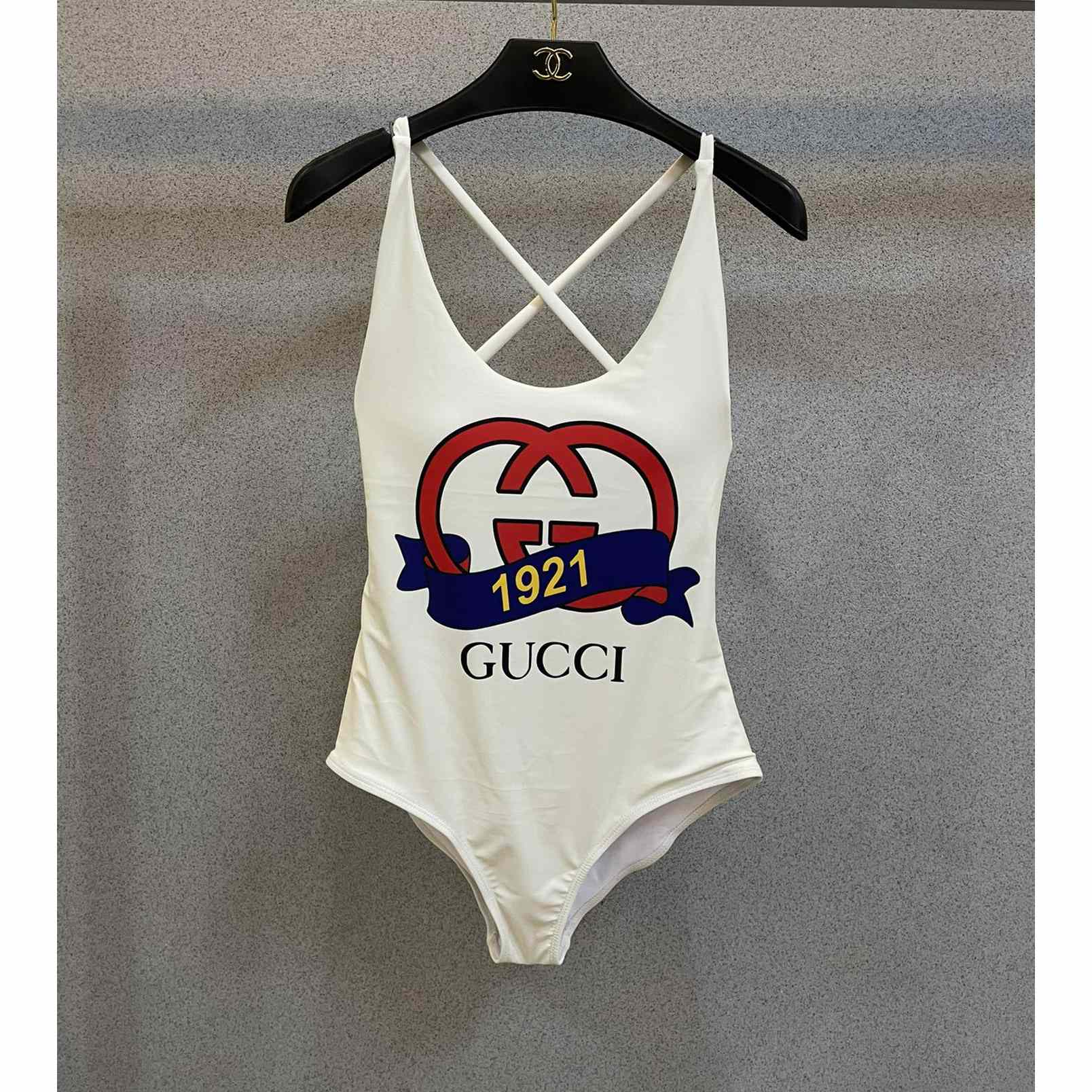 Gucci Sparkling Jersey Swimsuit - DopestKickz