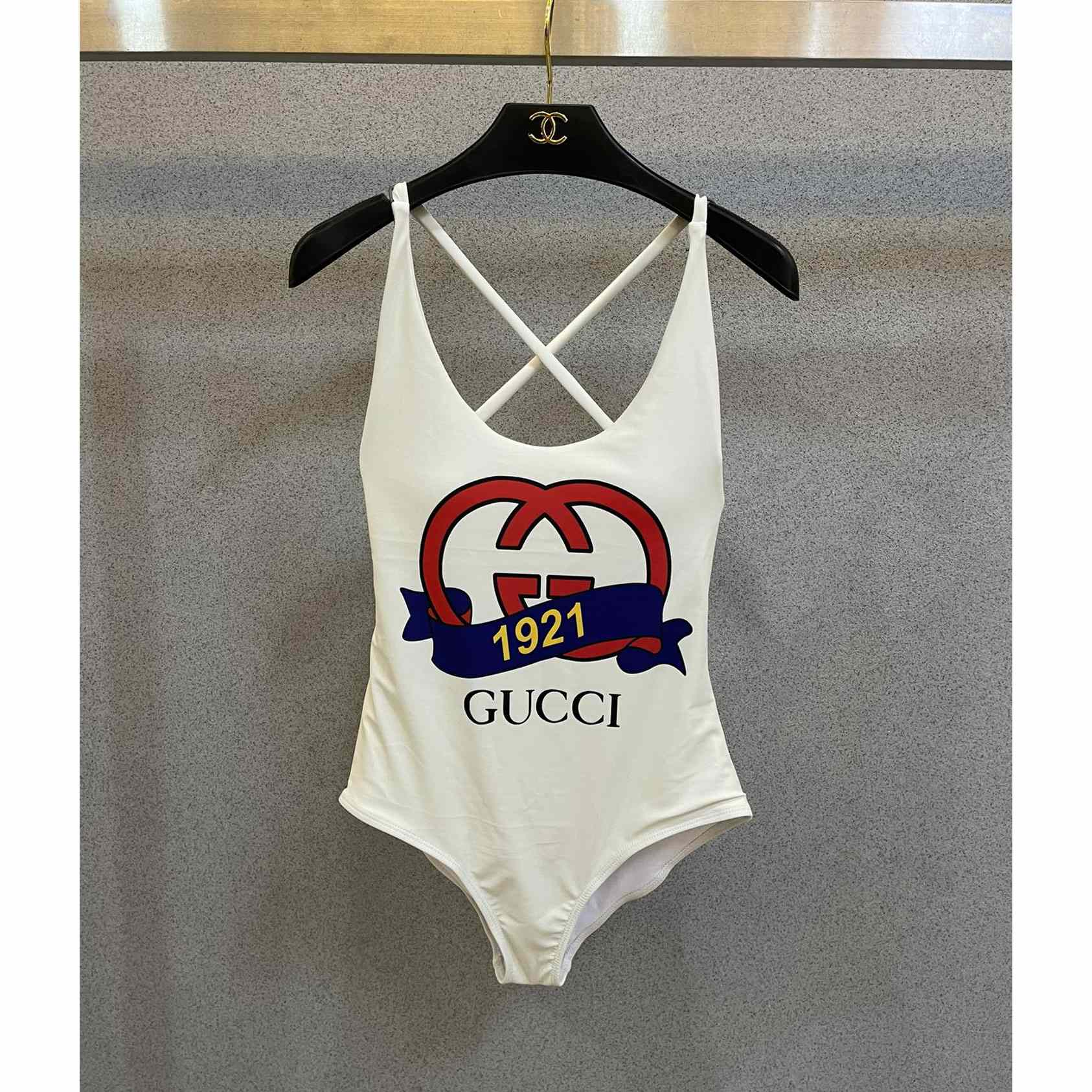 Gucci Sparkling Jersey Swimsuit - DopestKickz