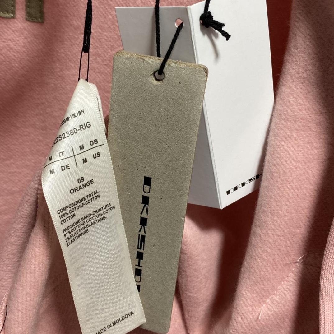 Rick Owens Drkshdw Pink Mountain Sweatshirt - DopestKickz