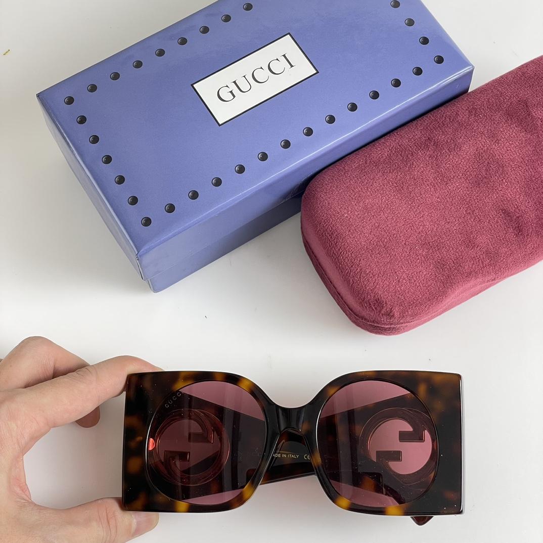 Gucci Square-Frame Sunglasses    GG1255 - DopestKickz