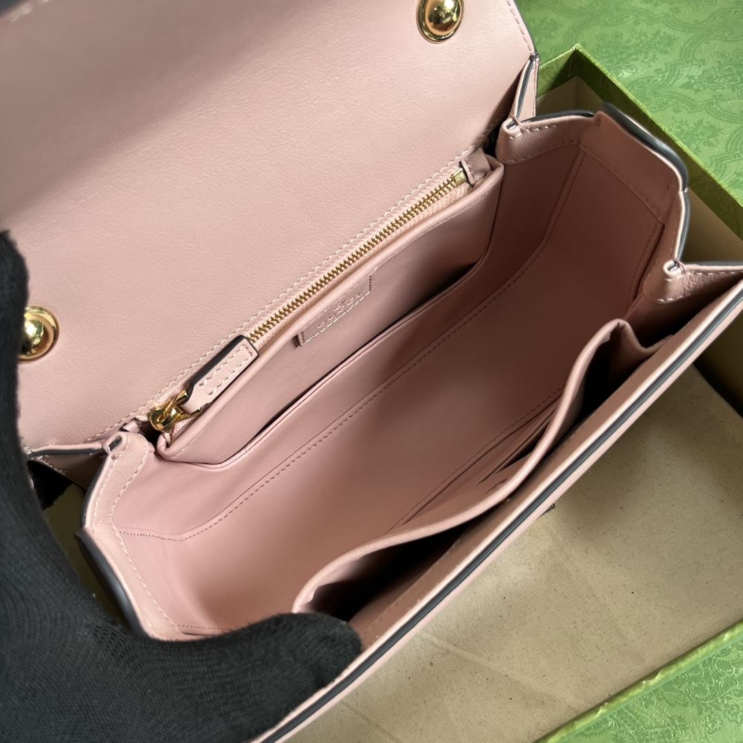 Gucci Blondie Top-Handle Bag(23-15-11cm) - DopestKickz