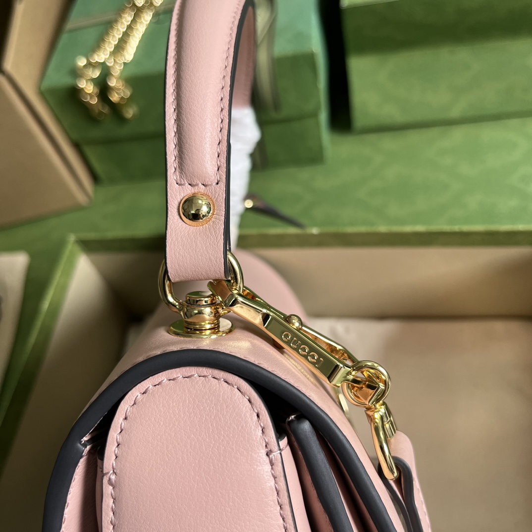 Gucci Blondie Top-Handle Bag(23-15-11cm) - DopestKickz