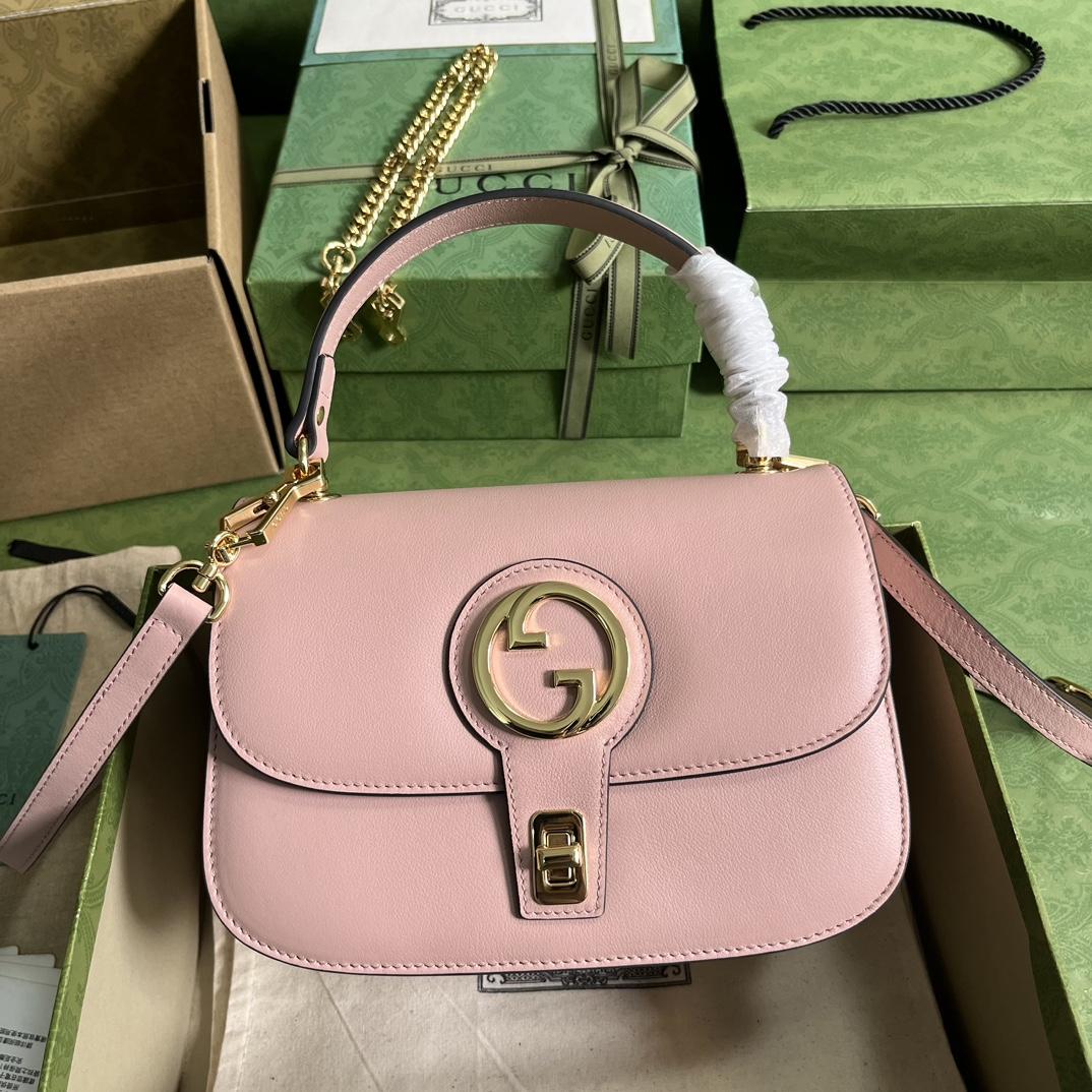 Gucci Blondie Top-Handle Bag(23-15-11cm) - DopestKickz