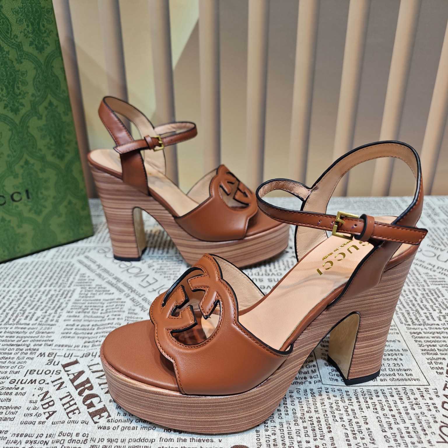 Gucci Women's Interlocking G Studs Sandal - DopestKickz