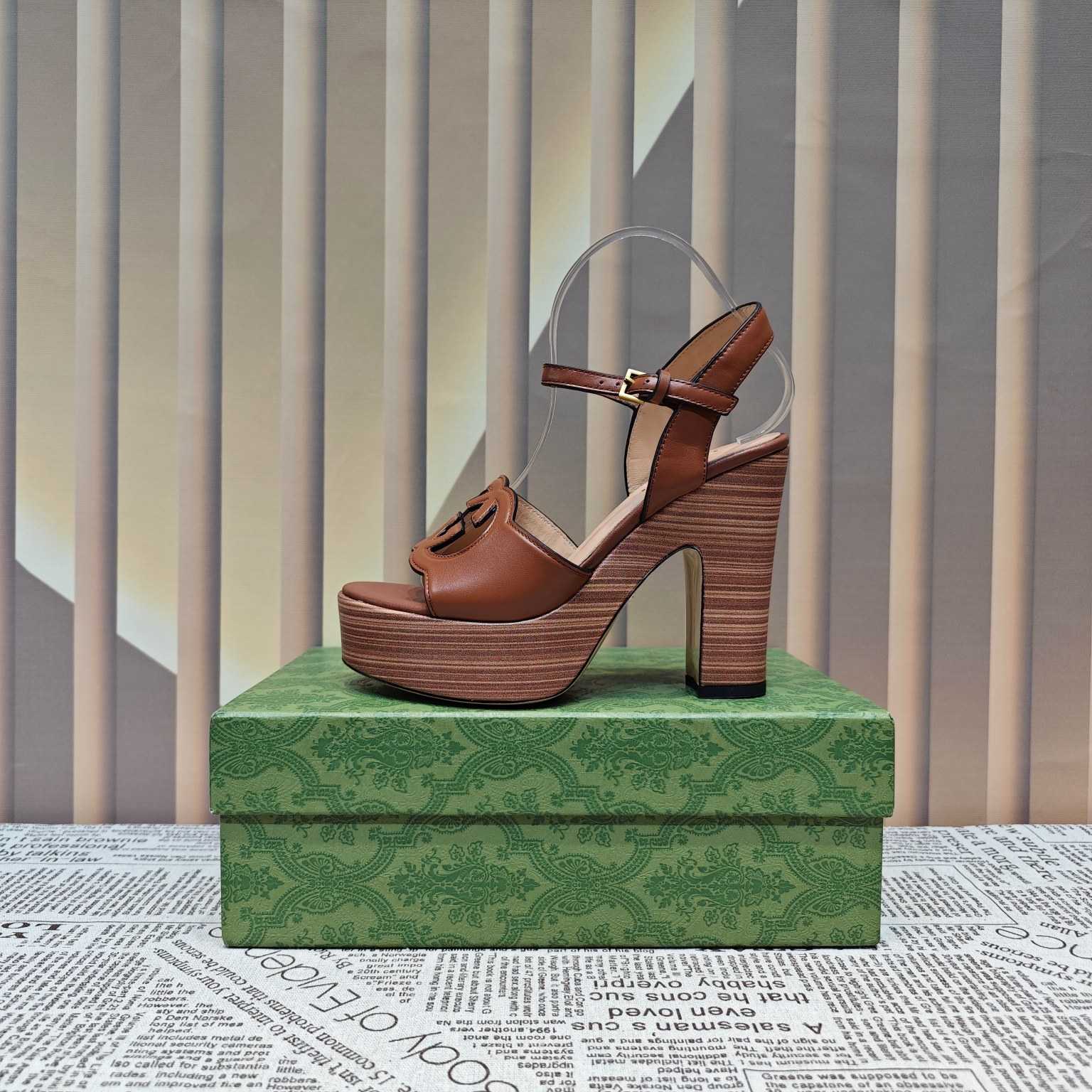 Gucci Women's Interlocking G Studs Sandal - DopestKickz