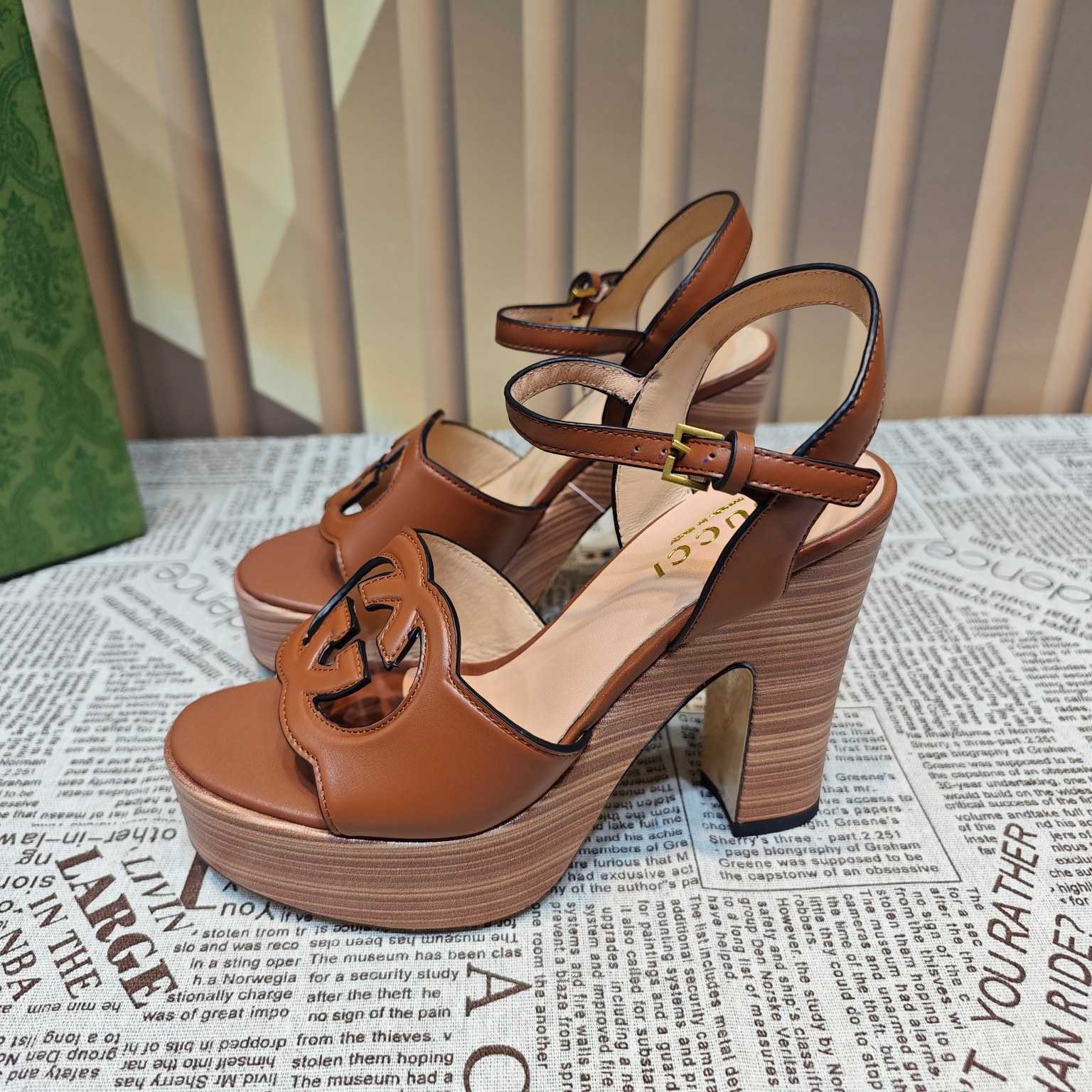 Gucci Women's Interlocking G Studs Sandal - DopestKickz