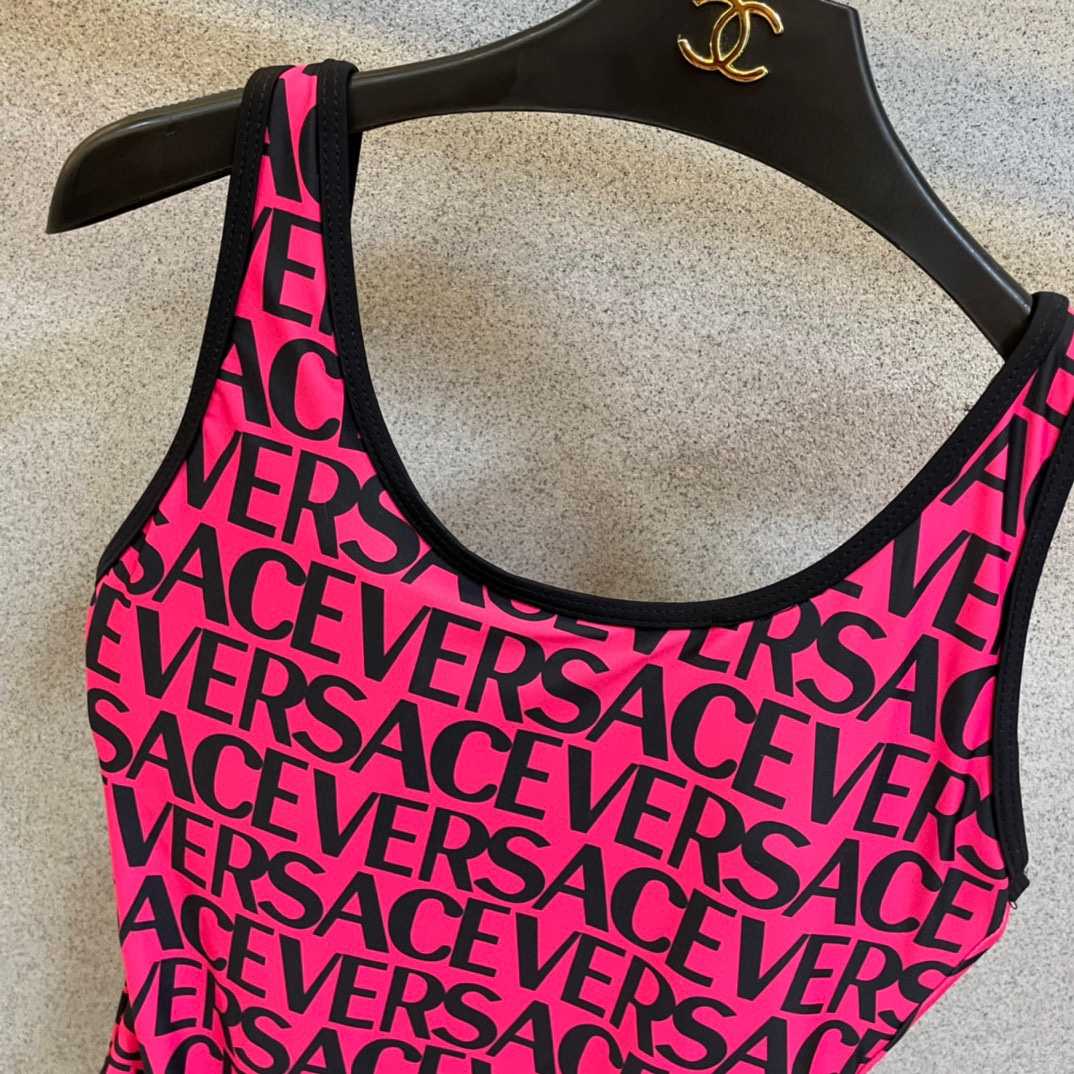 Versace Allover Reversible Swimsuit - DopestKickz