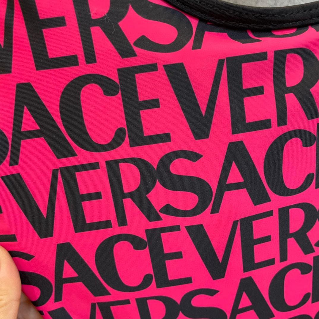 Versace Allover Reversible Swimsuit - DopestKickz