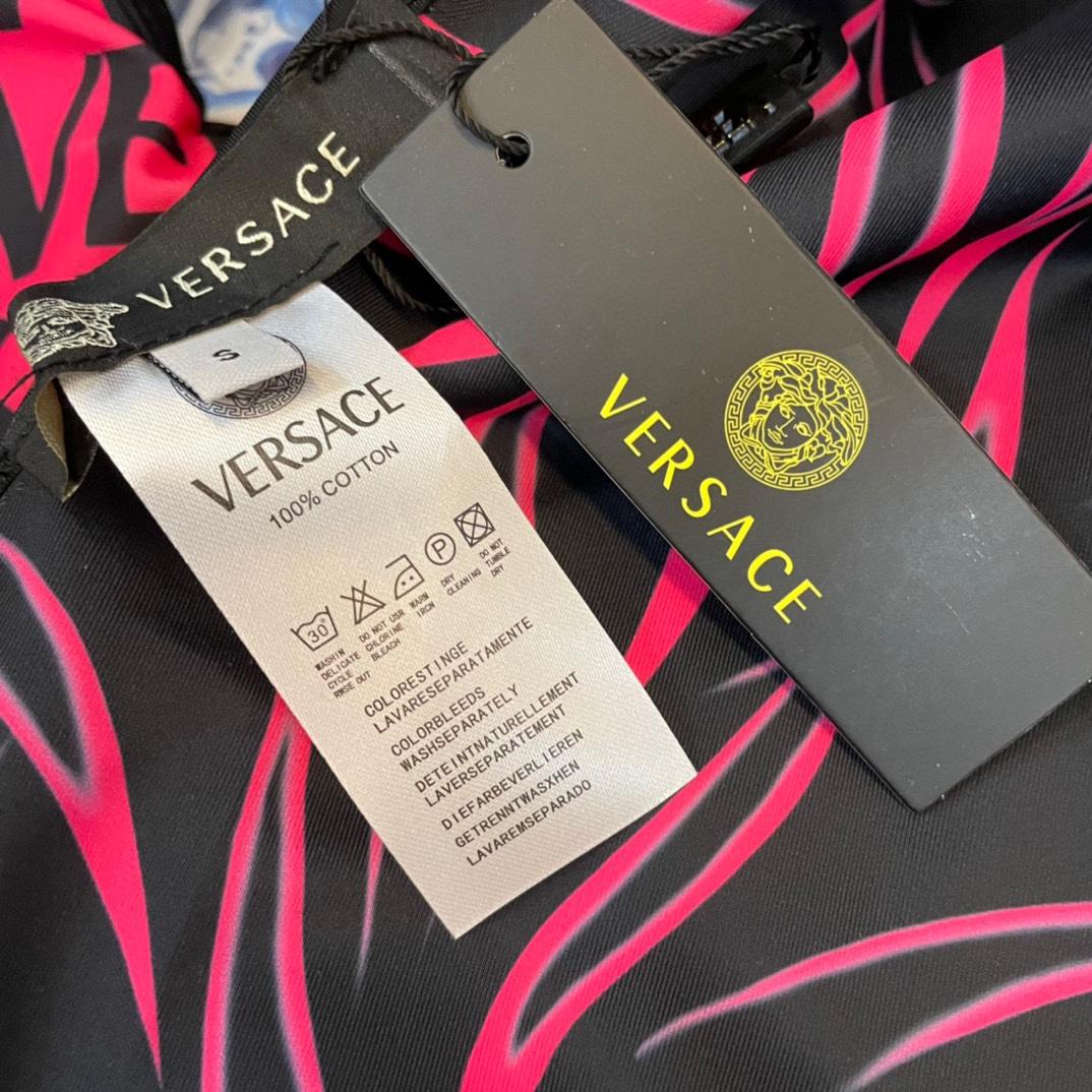 Versace Allover Reversible Swimsuit - DopestKickz