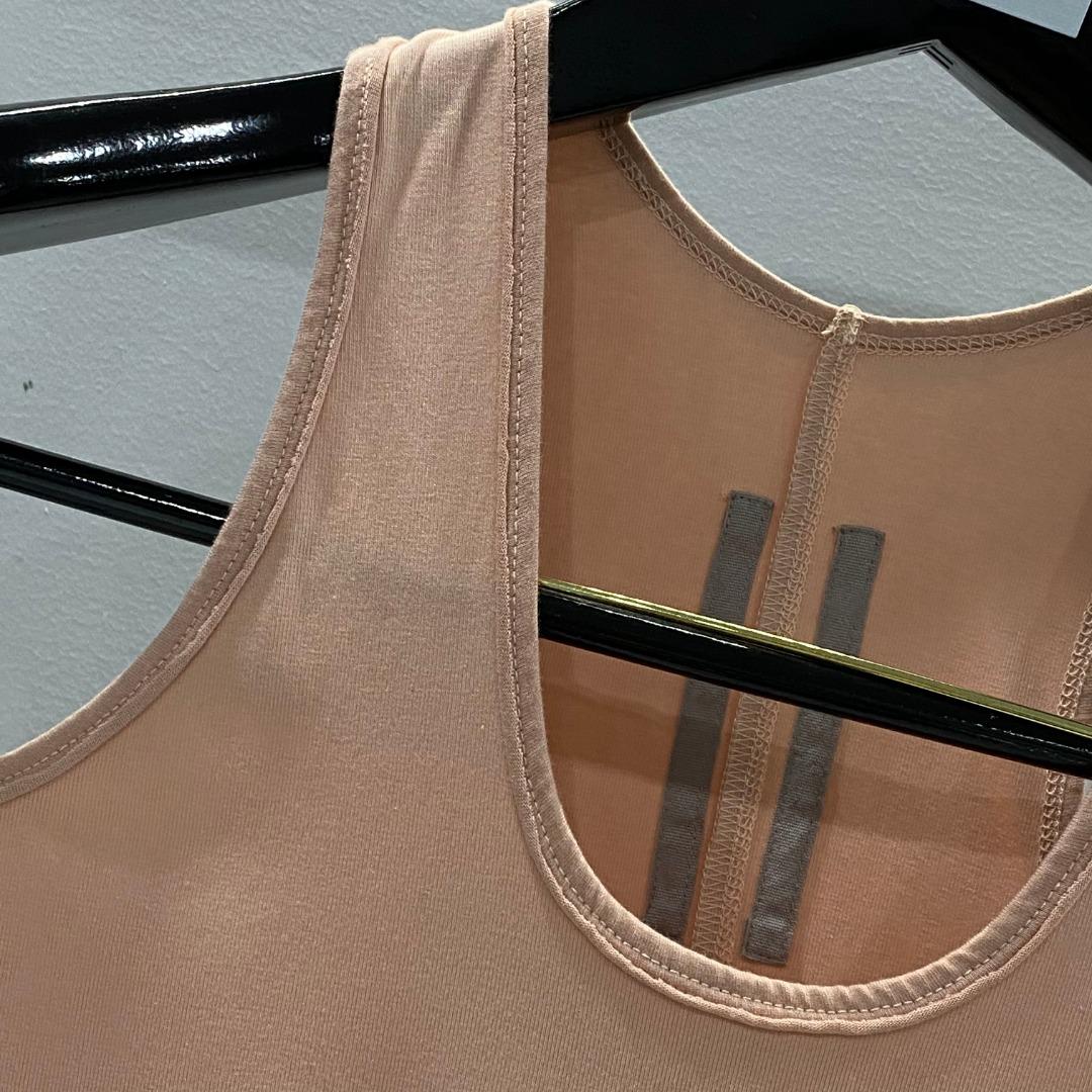 Rick Owens Drkshdw Curved-hem Tank Top - DopestKickz