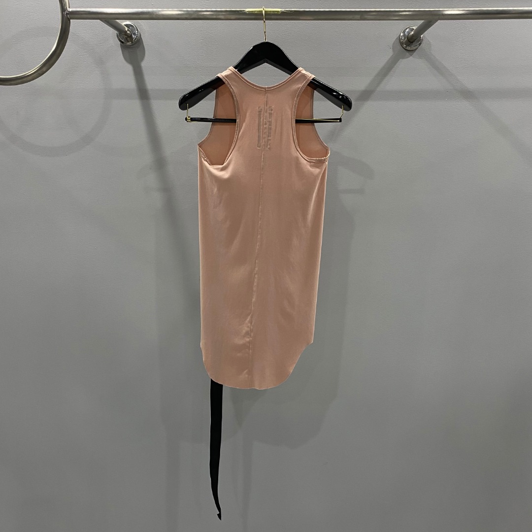 Rick Owens Drkshdw Curved-hem Tank Top - DopestKickz