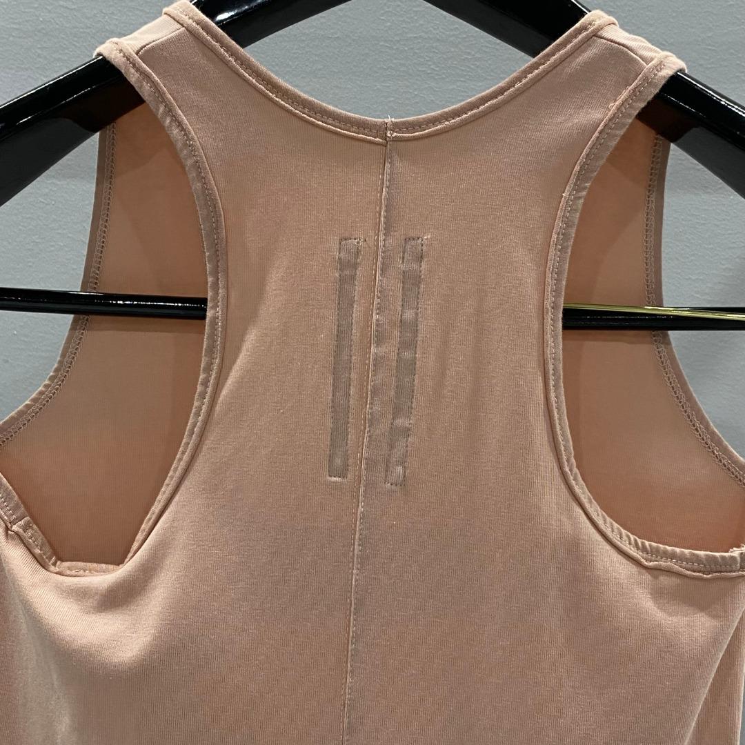 Rick Owens Drkshdw Curved-hem Tank Top - DopestKickz