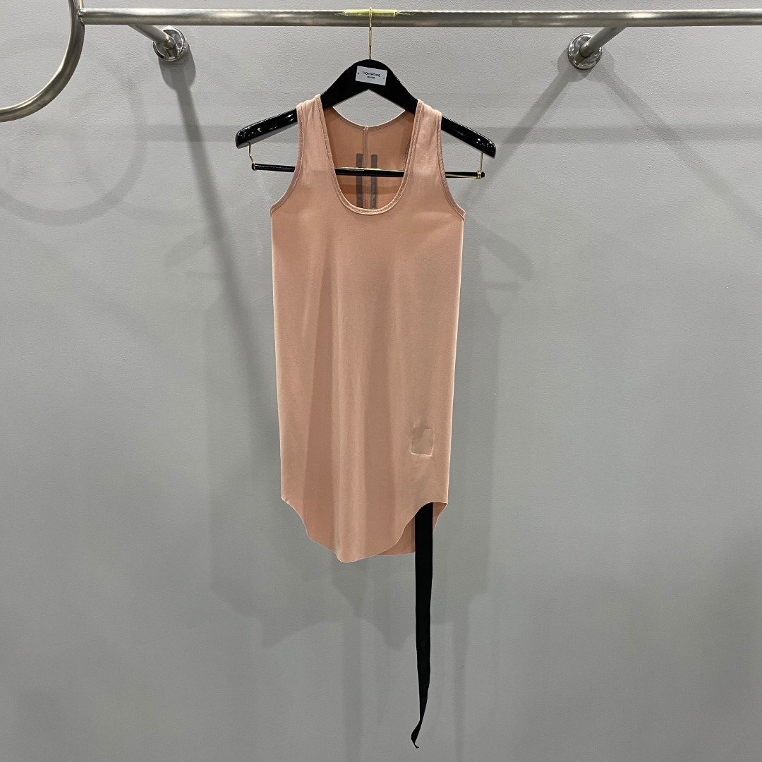 Rick Owens Drkshdw Curved-hem Tank Top - DopestKickz