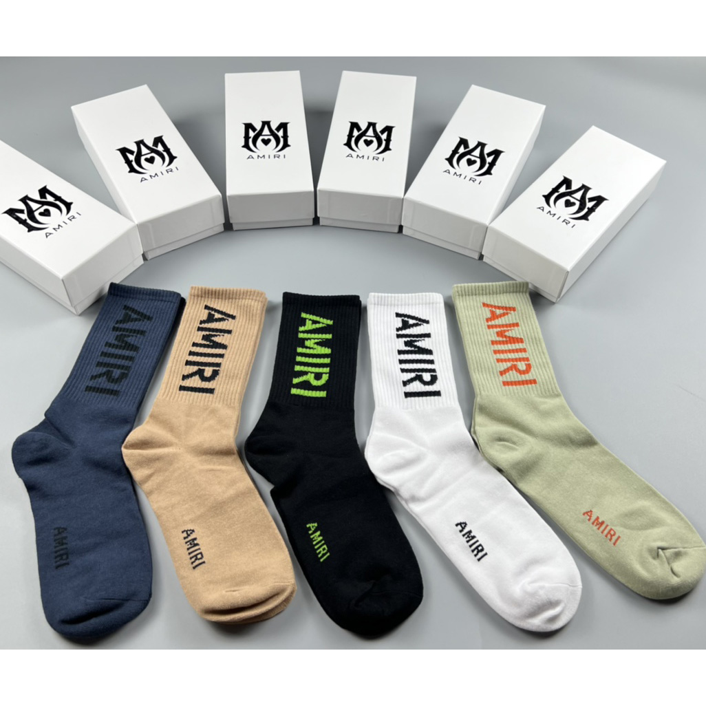 Amiri Socks /Box - DopestKickz