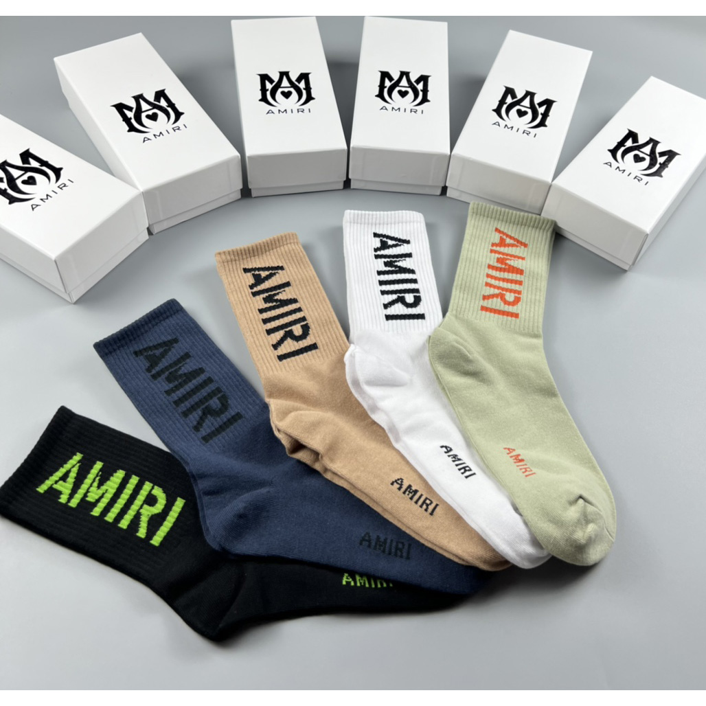Amiri Socks /Box - DopestKickz