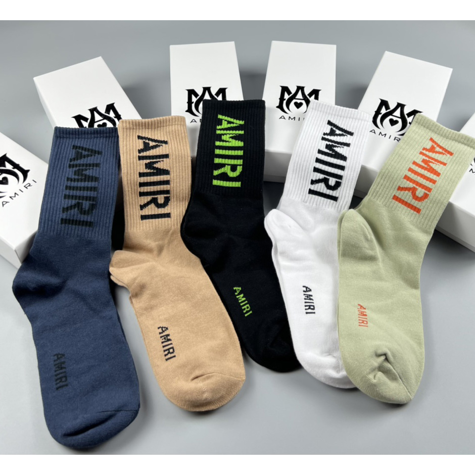 Amiri Socks /Box - DopestKickz