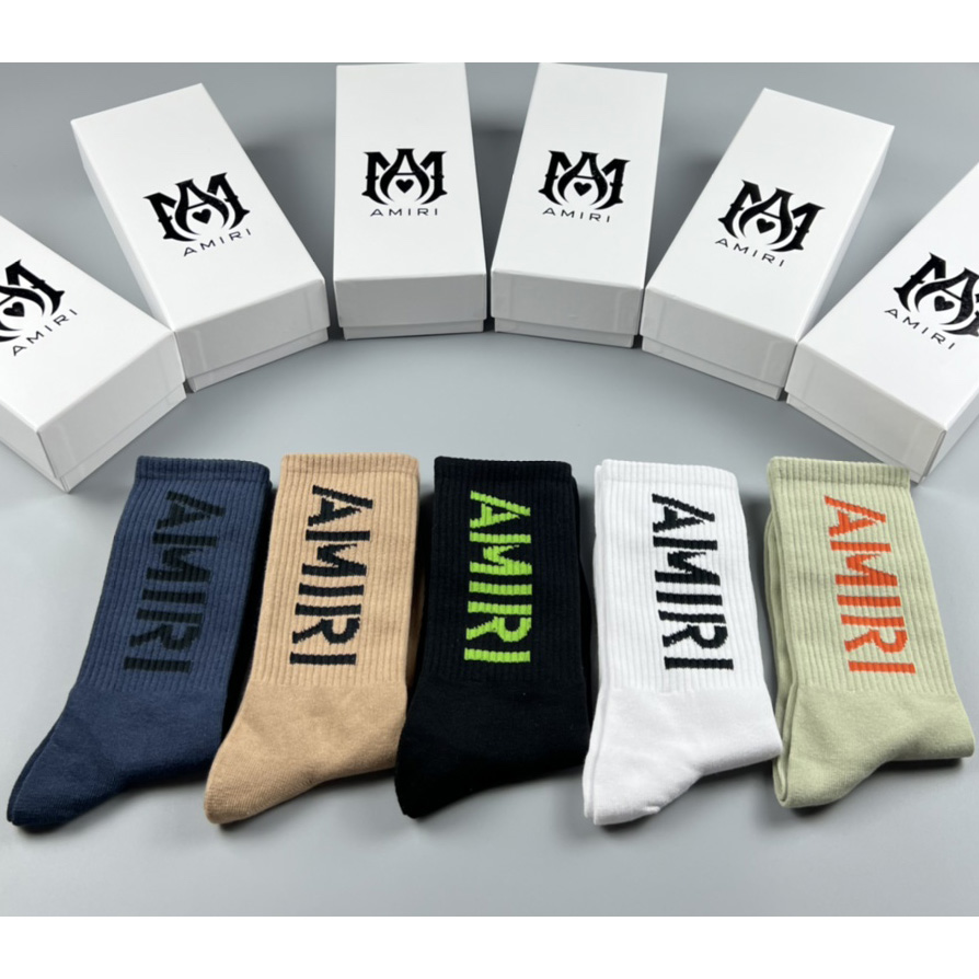Amiri Socks /Box - DopestKickz