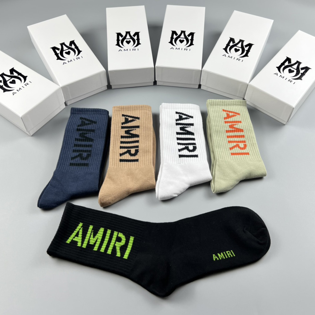 Amiri Socks /Box - DopestKickz