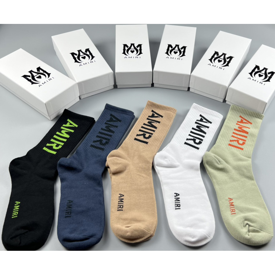 Amiri Socks /Box - DopestKickz