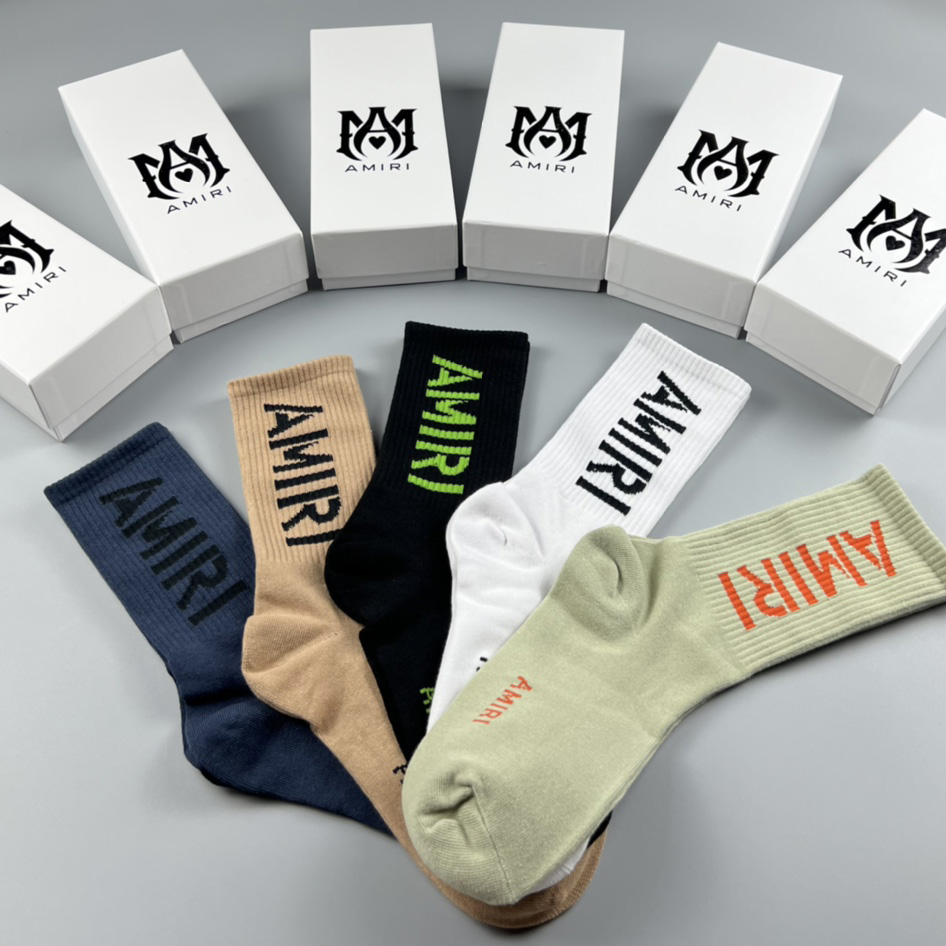 Amiri Socks /Box - DopestKickz