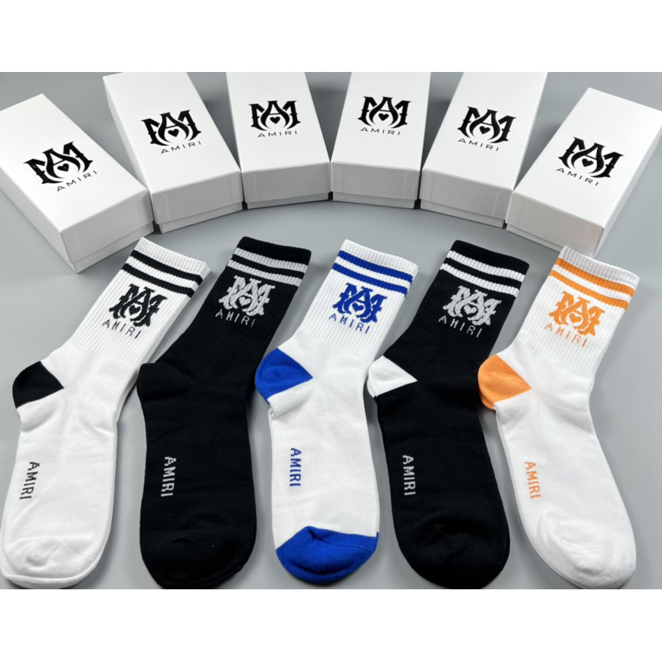 Amiri Socks /Box - DopestKickz
