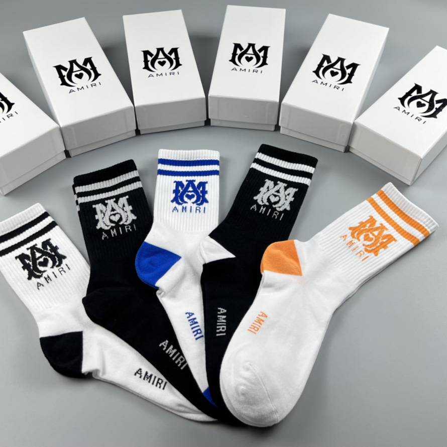 Amiri Socks /Box - DopestKickz