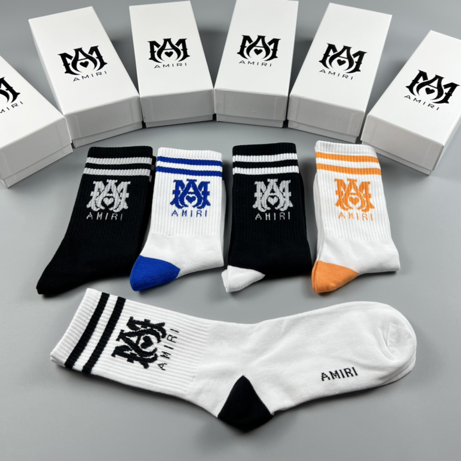 Amiri Socks /Box - DopestKickz