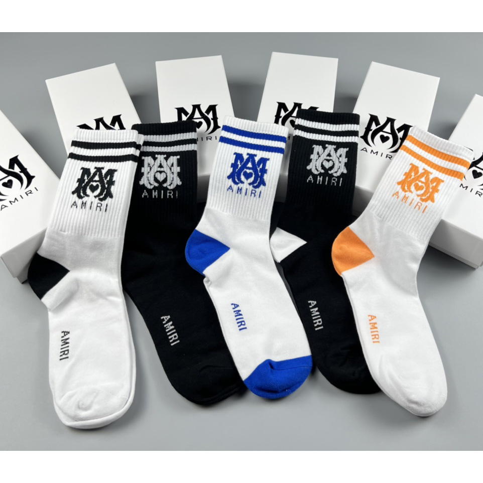 Amiri Socks /Box - DopestKickz