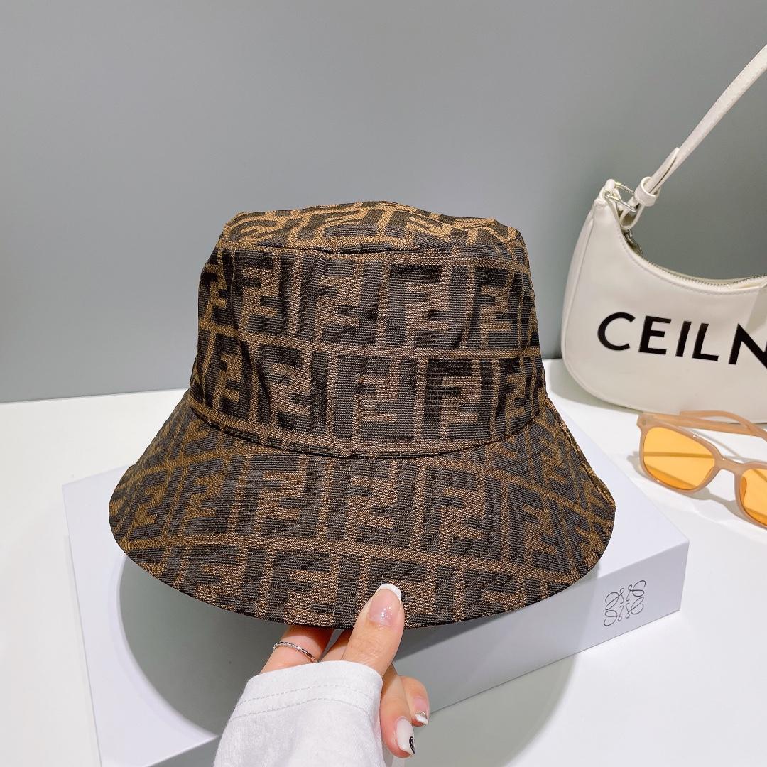 Fendi FF Bucket Hat - DopestKickz