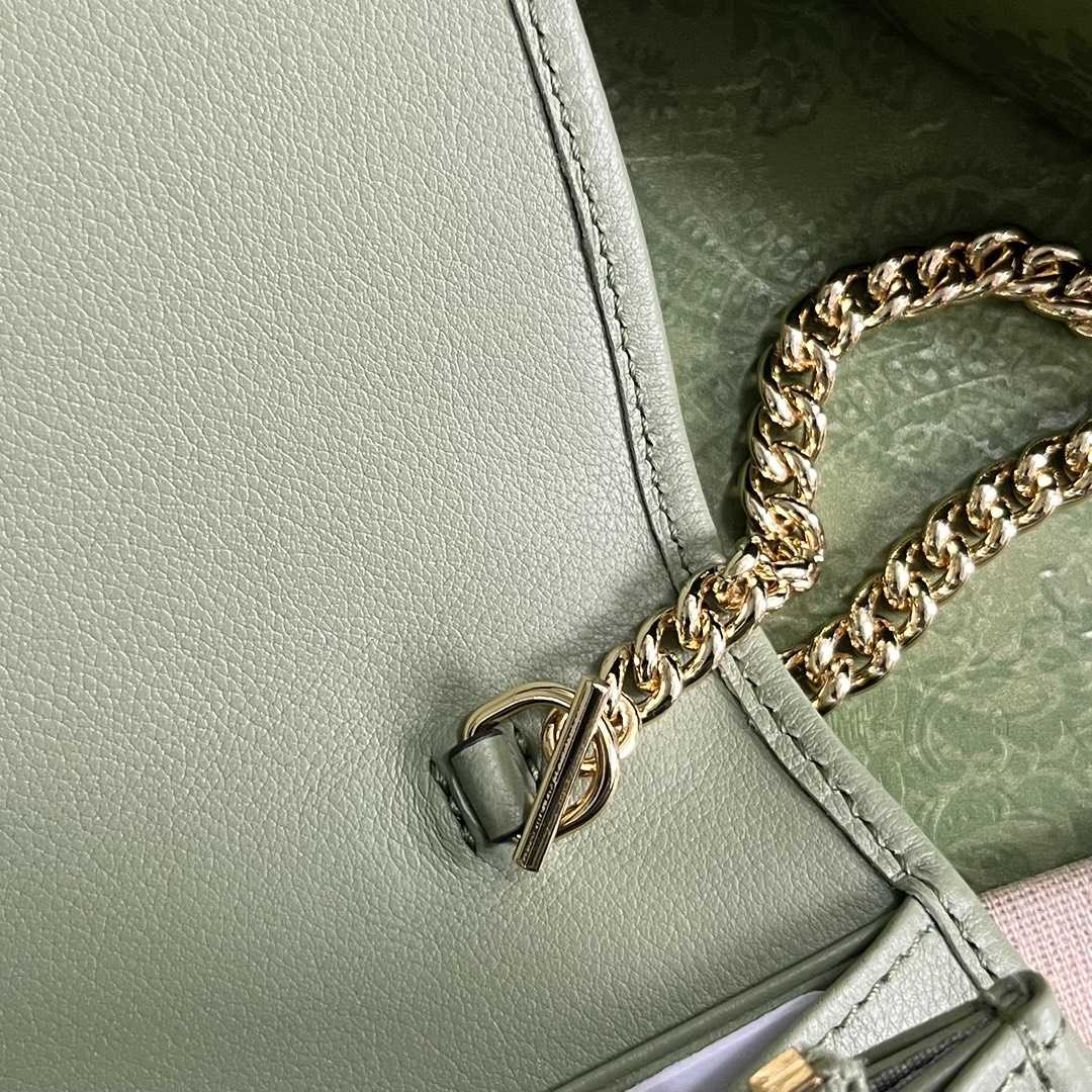 Gucci Blondie Continental Chain Wallet(21x10.5cm) - DopestKickz