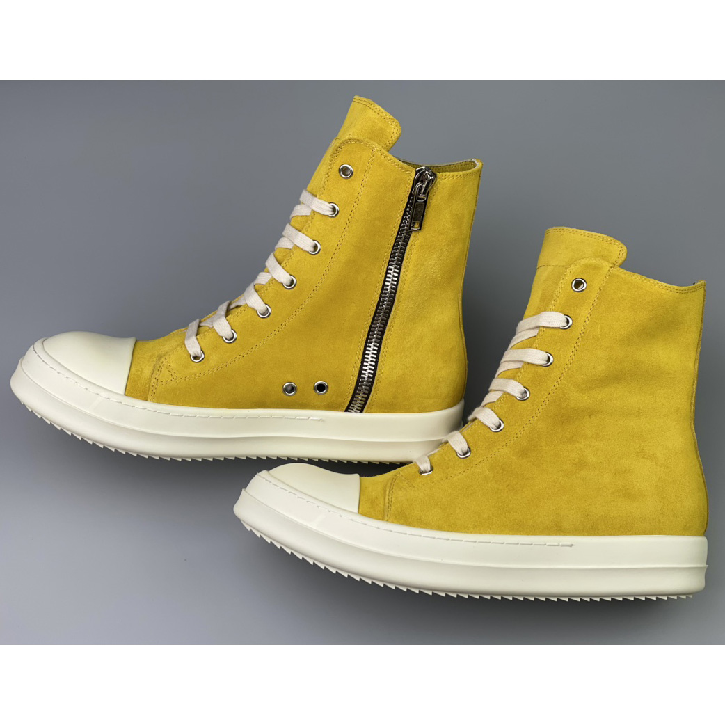 Rick Owens Strobe High-Top Sneakers - DopestKickz