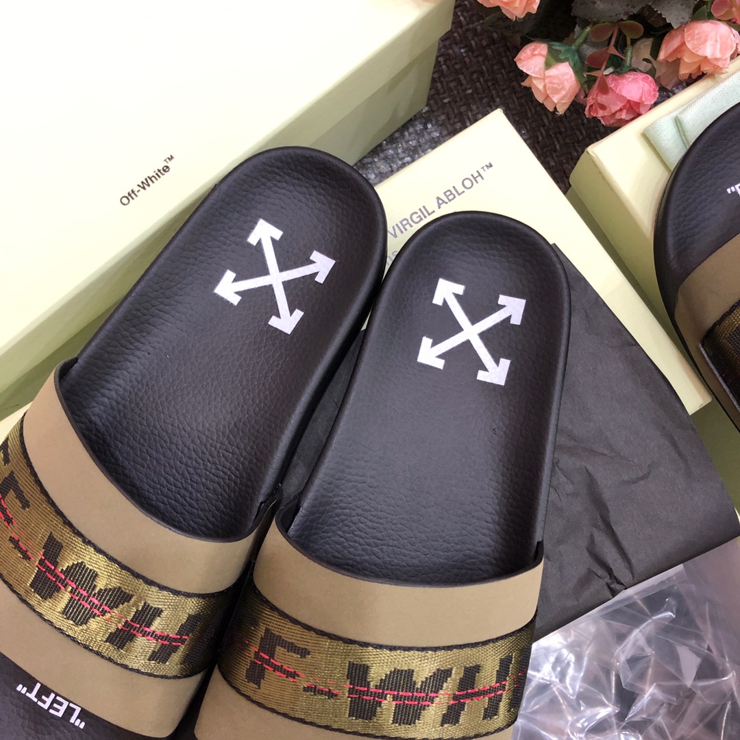 Off White Slides - DopestKickz