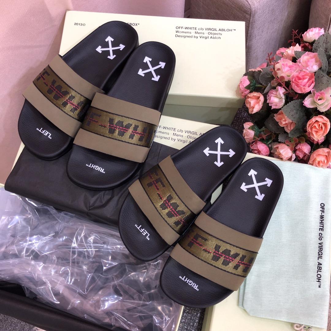 Off White Slides - DopestKickz