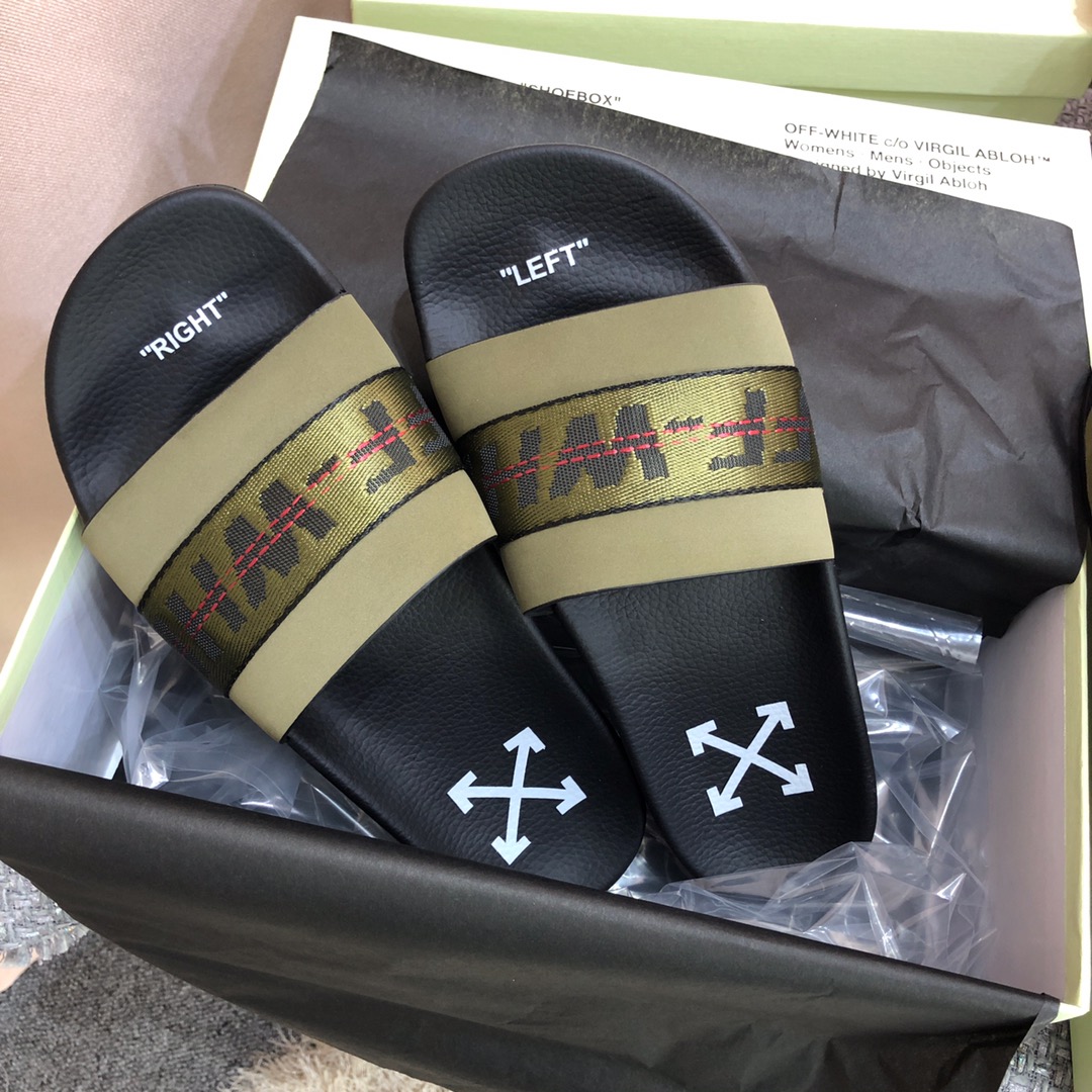 Off White Slides - DopestKickz