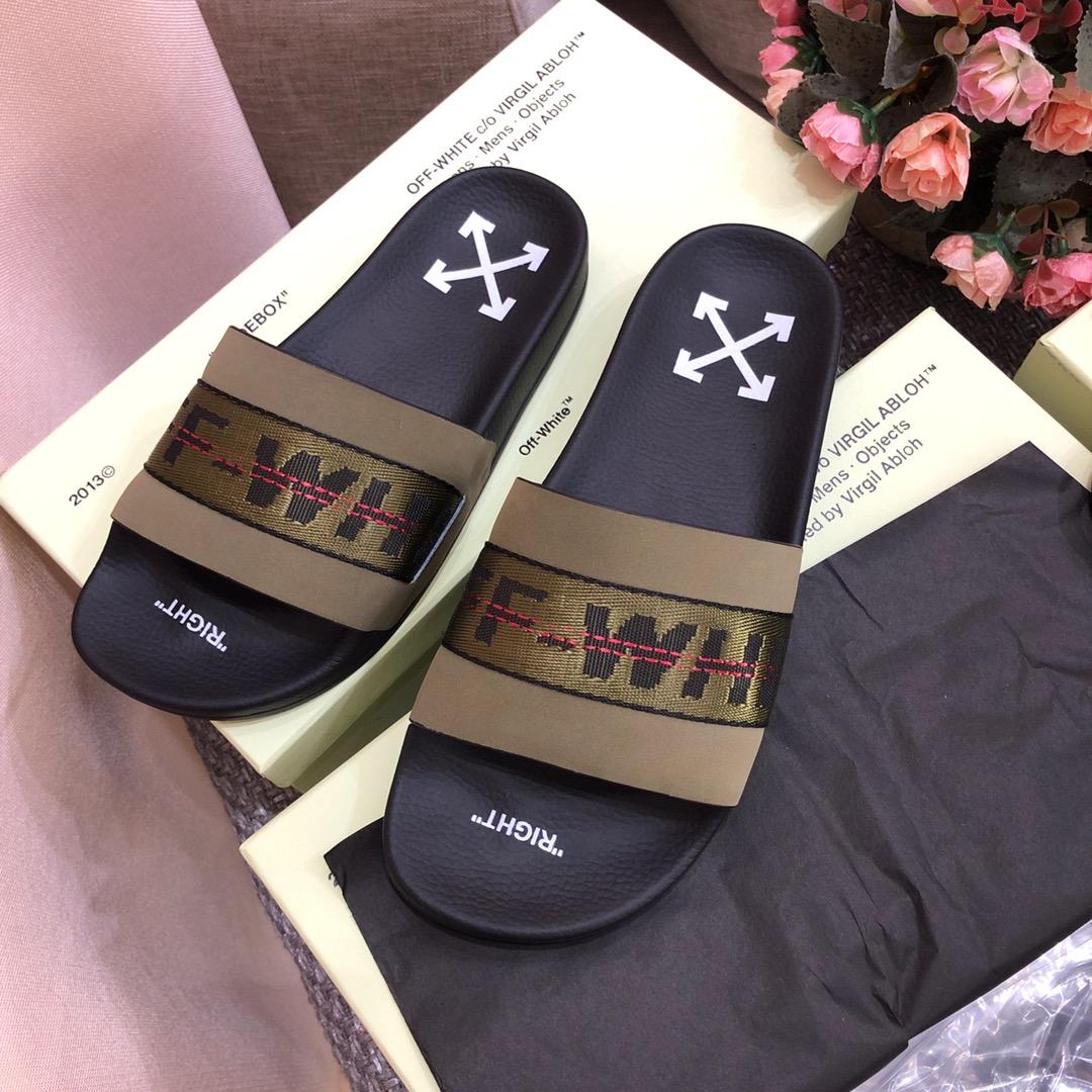 Off White Slides - DopestKickz