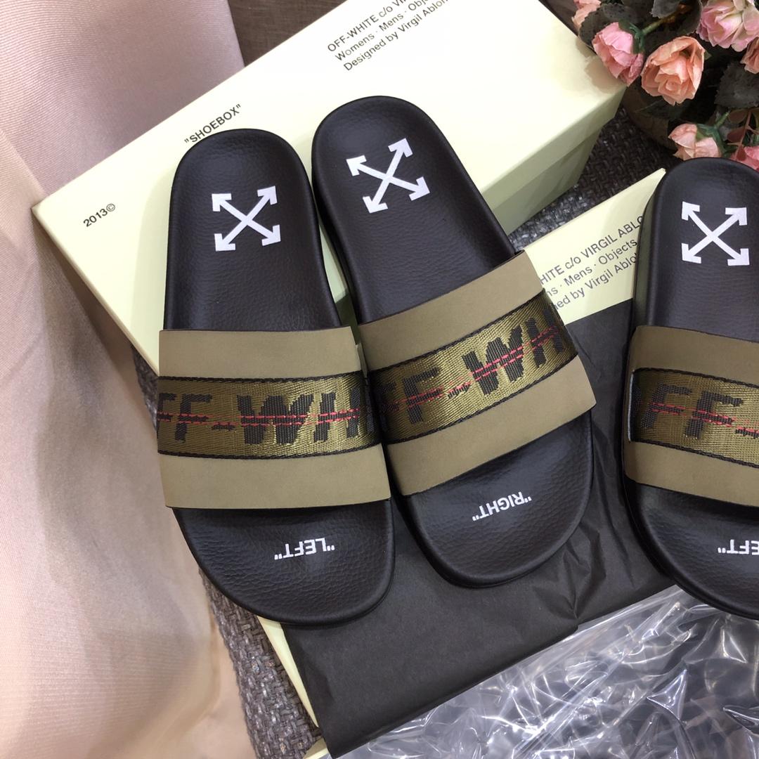 Off White Slides - DopestKickz