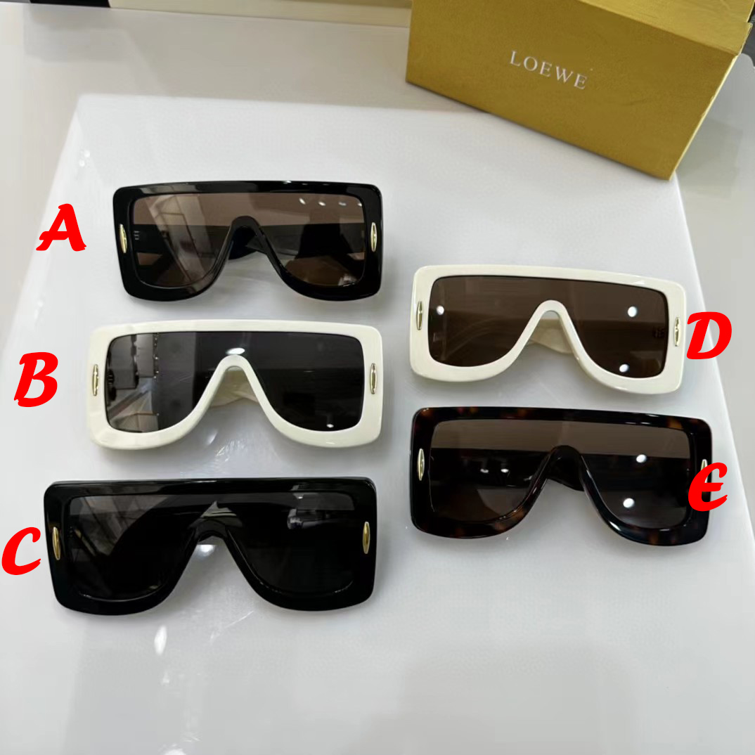 Loewe Chunky Anagram Mask Sunglasses - DopestKickz