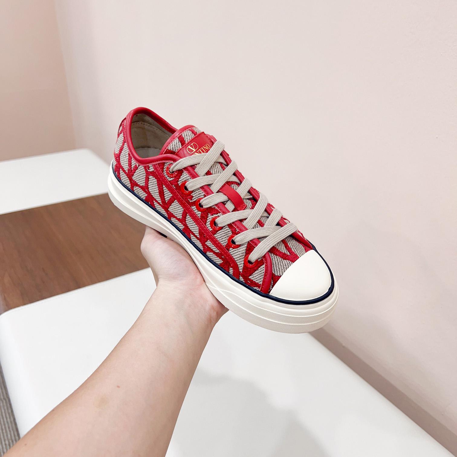 Valenti Toile Iconographe Totaloop Low-top Sneaker - DopestKickz