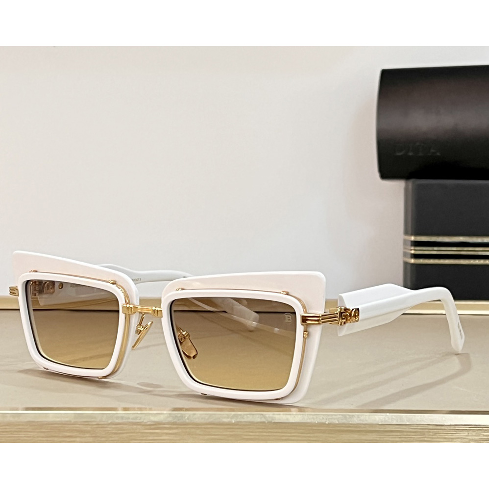 Balmain Admirable Rectangle-frame Sunglasses   BPS-130 - DopestKickz