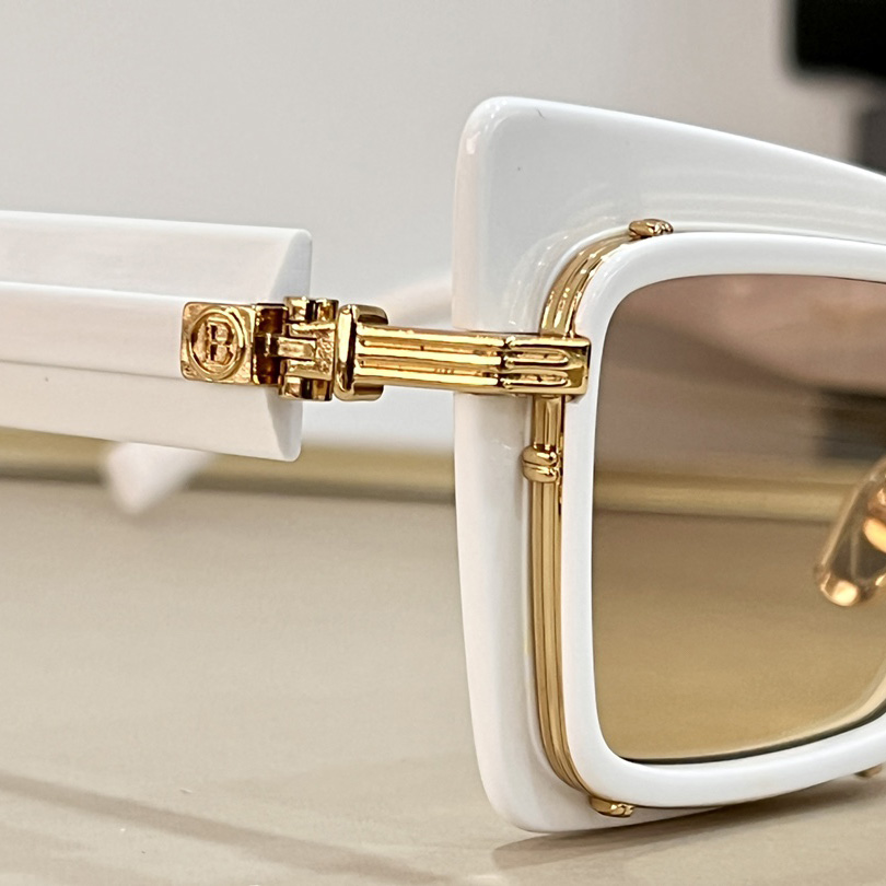 Balmain Admirable Rectangle-frame Sunglasses   BPS-130 - DopestKickz